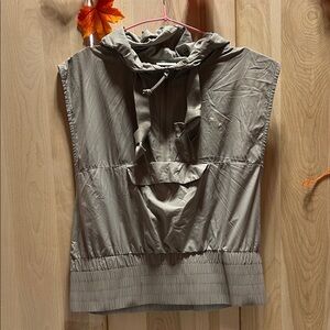 Puma Taupe Sleeveless Hoodie Wayne 1